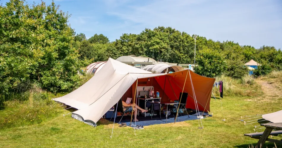 Tent kamperen Duinoord Ameland 2