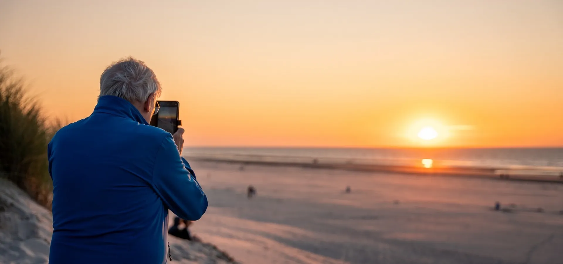 Zon zee strand Camping Ameland