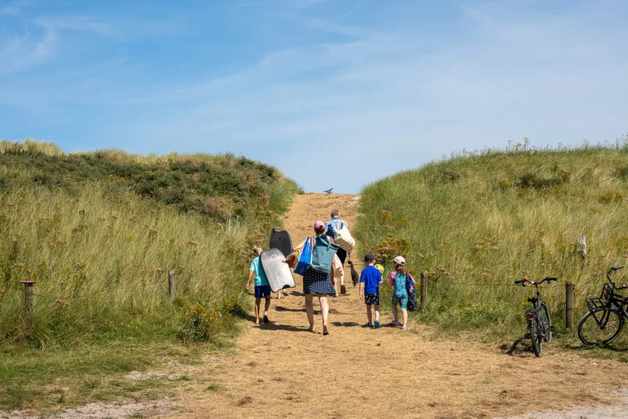 Weg naar het strand Duinoord